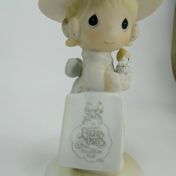 SEEK AND YE SHALL FIND Precious Moments Figurine E-0005 1984 Membership PBHV0 - Picture 9 of 12